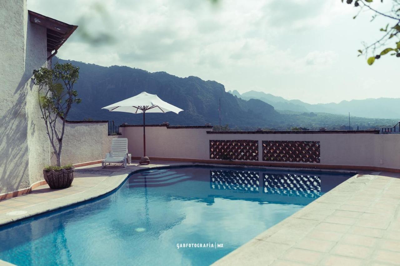 Hotel Casa Pinon Tepoztlan Bagian luar foto